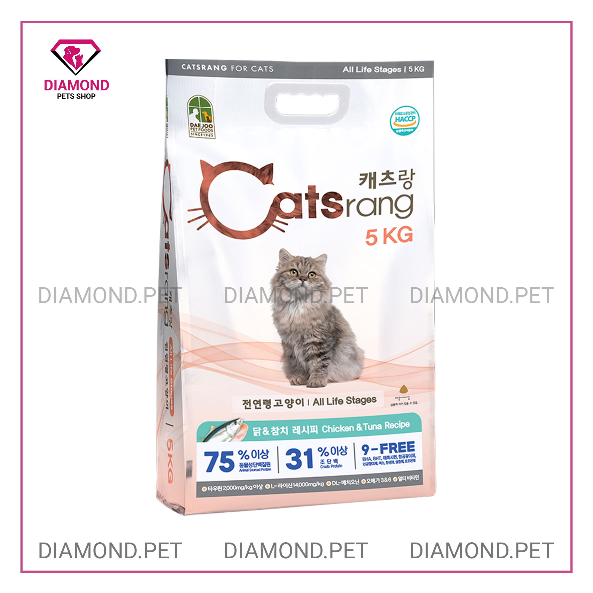 THỨC ĂN HẠT CHO MÈO MỌI LỨA TUỔI CATSRANG