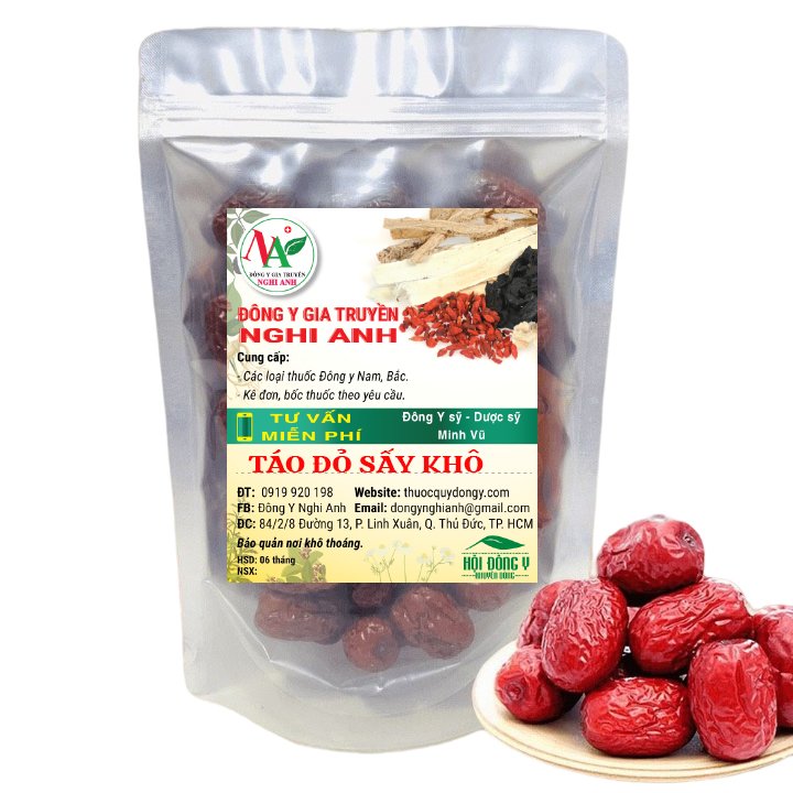 Táo Đỏ Tân Cương 1kg - Hỗ Trợ Mất Ngủ, Tăng Cường Trí Nhớ, Chống Ung Thư