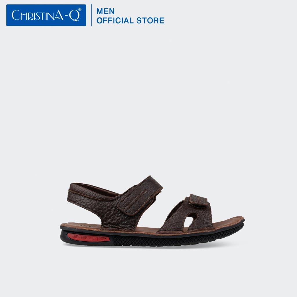 Sandals Nam Da Cao Cấp ChristinA-Q SDA002