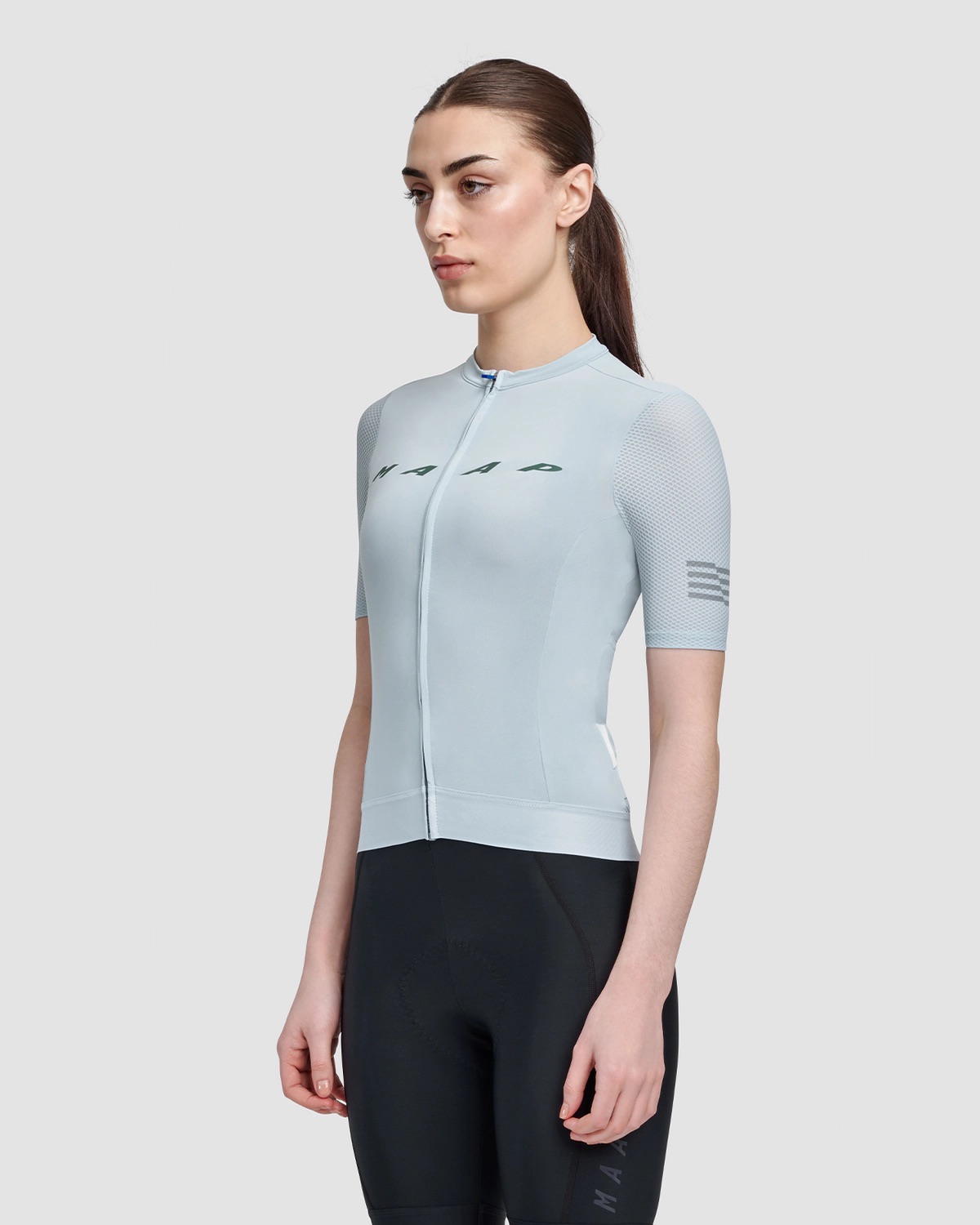 Áo Thể Thao Đạp Xe Nữ MAAP Women's Evade Pro Base Jersey - Màu Stone Blue
