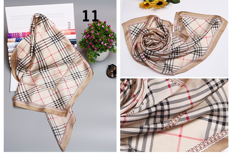 Khăn lụa vuông - Khăn turban banada quàng cổ 70x70cm