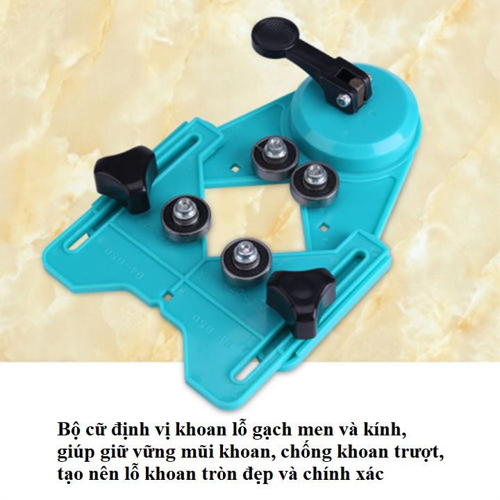 Bộ cữ định vị mũi khoan lỗ gạch men,gạch đá hoa và kính-pk máy khoan