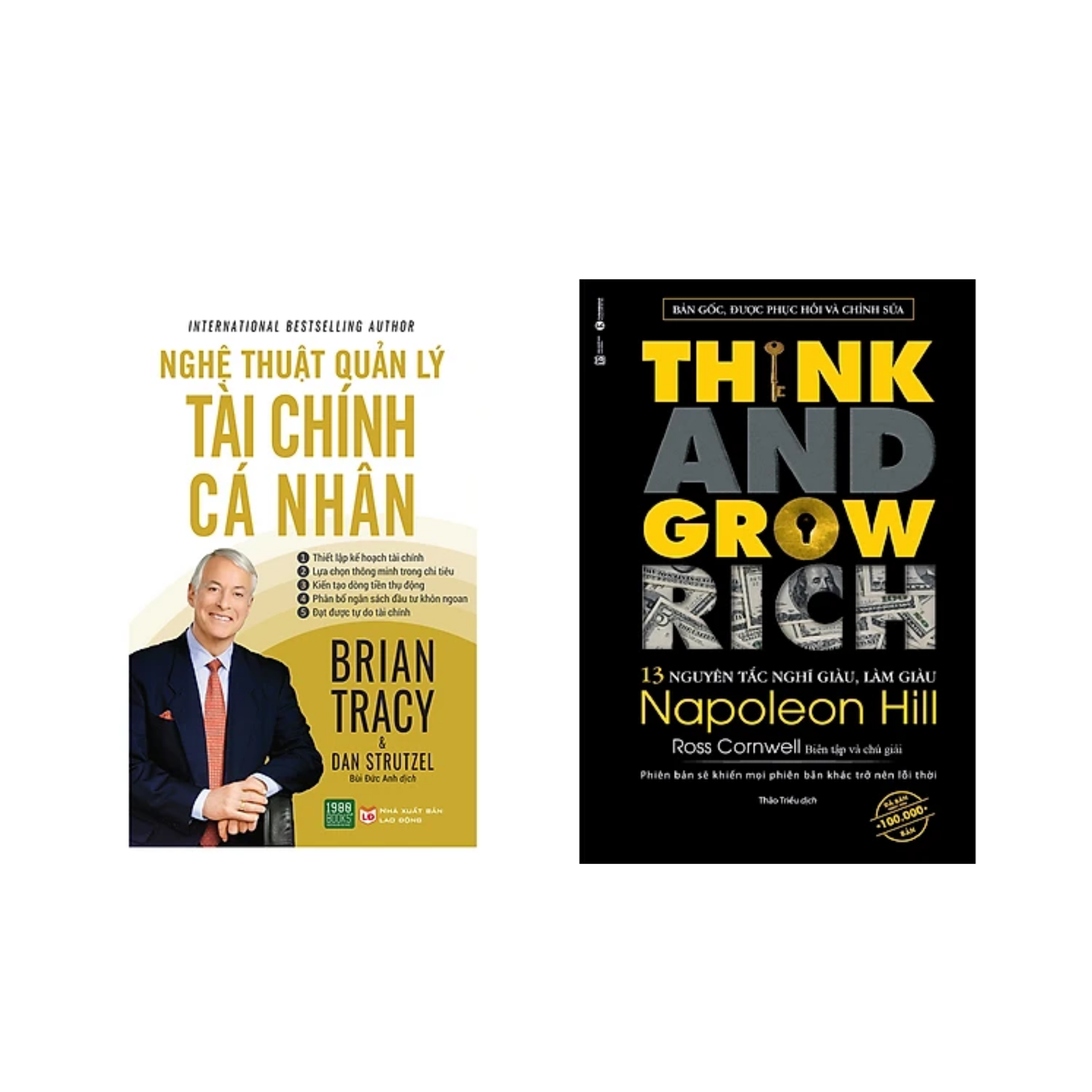 Combo 2 cuốn: Nghệ Thuật Quản Lý Tài Chính Cá Nhân + Think And Grow Rich - 13 Nguyên Tắc Nghĩ Giàu, Làm Giàu