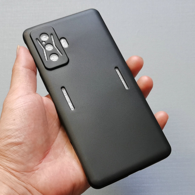Ốp lưng dẻo cho Xiaomi Redmi K50 Gaming Edition - đen cao cấp, chống bám vân tay
