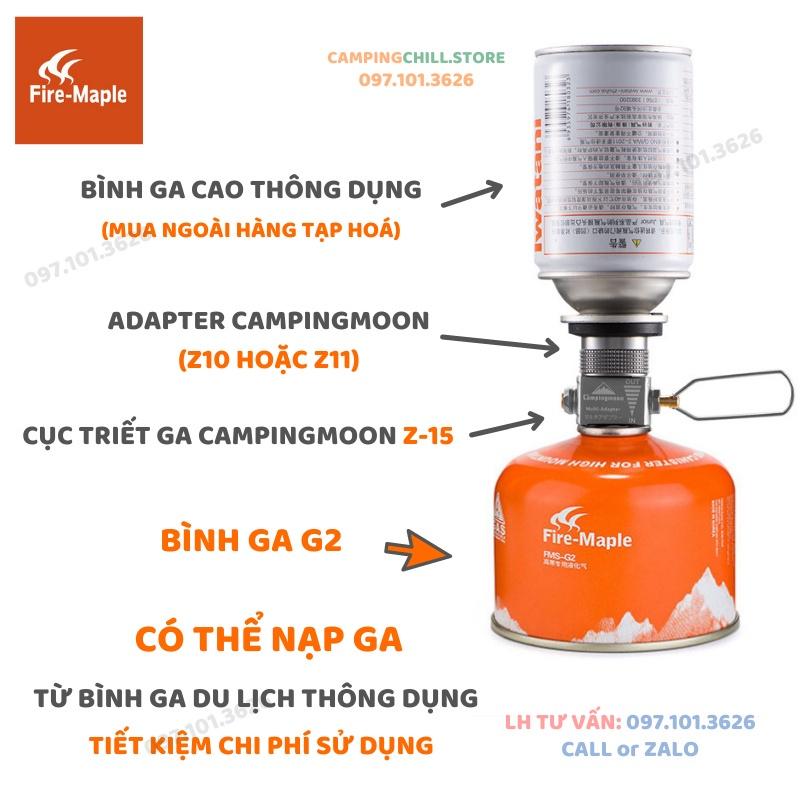 BÌNH G A DÃ NGOẠI, CẮM TRẠI FIRE MAPLE G2