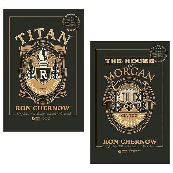 Sách - Combo Gia Tộc Morgan + Titan - Gia Tộc Rockefeller