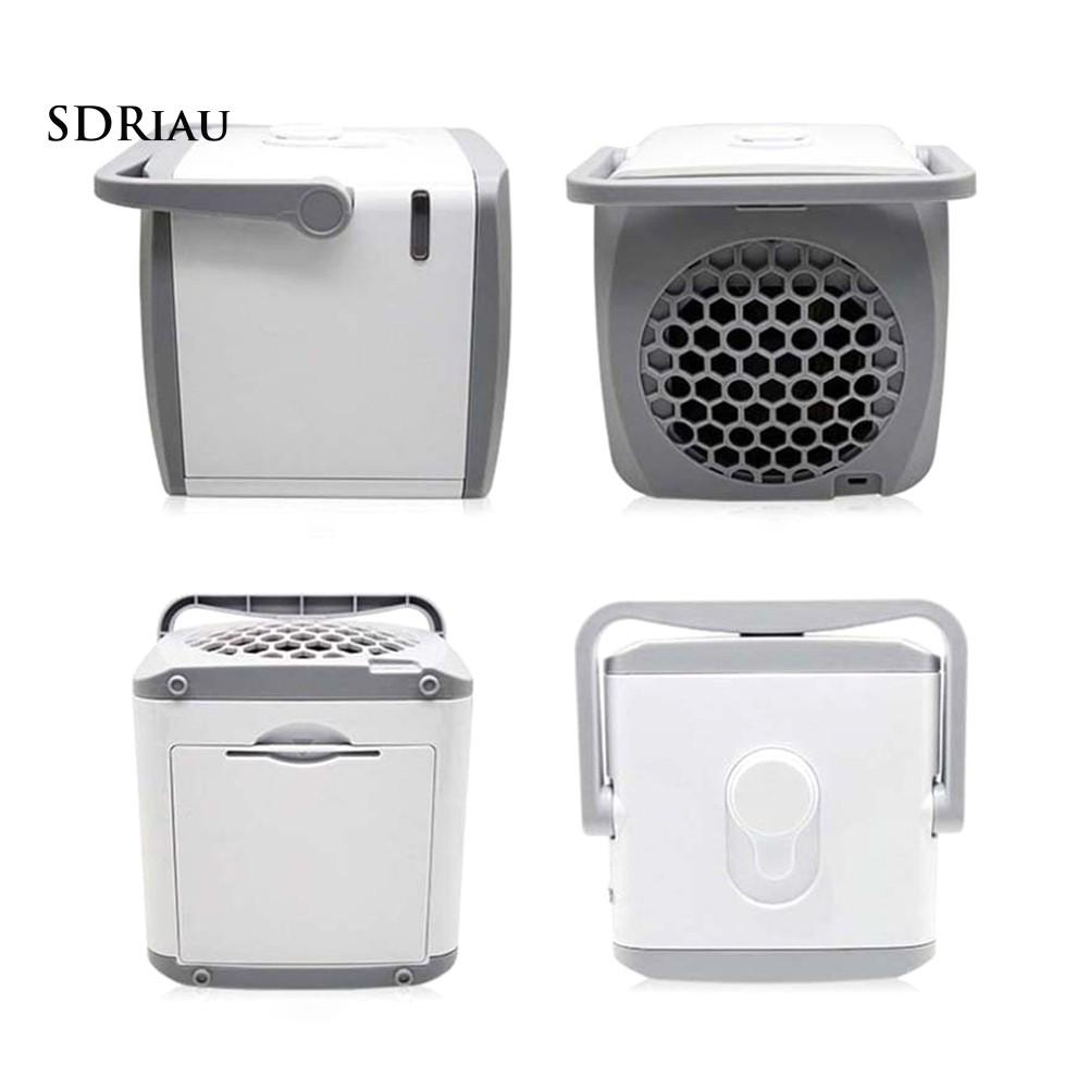 Quạt làm mát không khí sạc USB cầm tay tiện lợi cho xe hơi