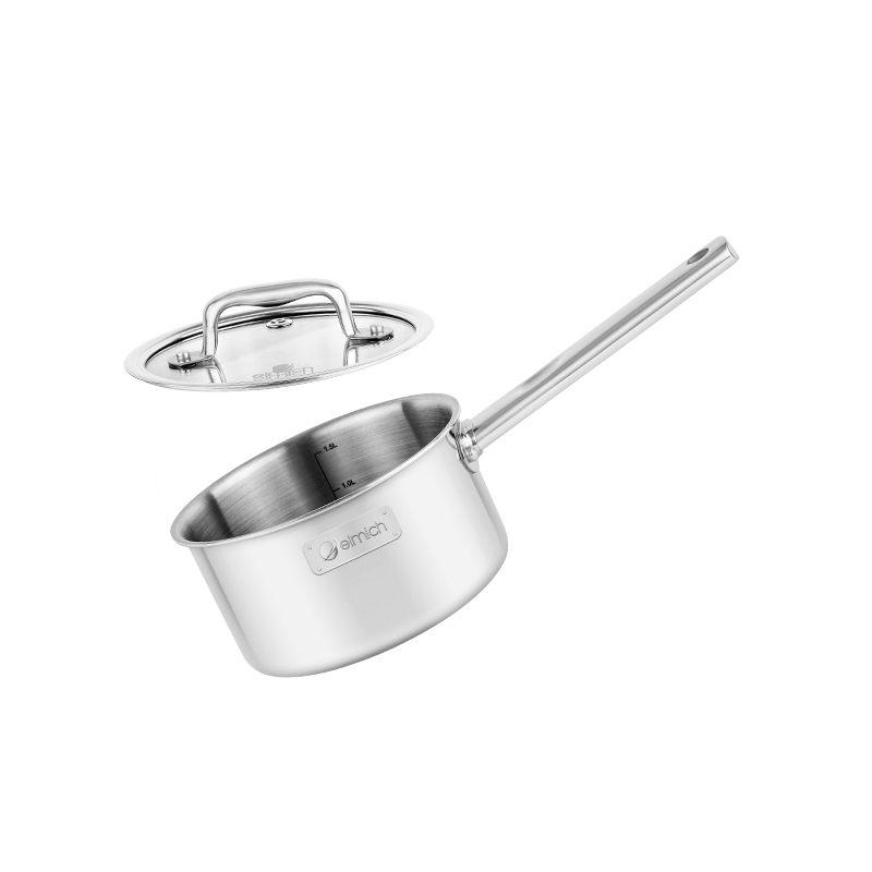 Bộ Nồi INOX 3 Lớp Liền Khối Elmich Trimax ECO EL-8004 - HÀNG CHÍNH HÃNG
