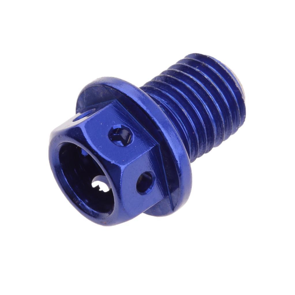 Blue Engine Oil Drain Plug Nut Screw Repair for Dirt Bike ATV