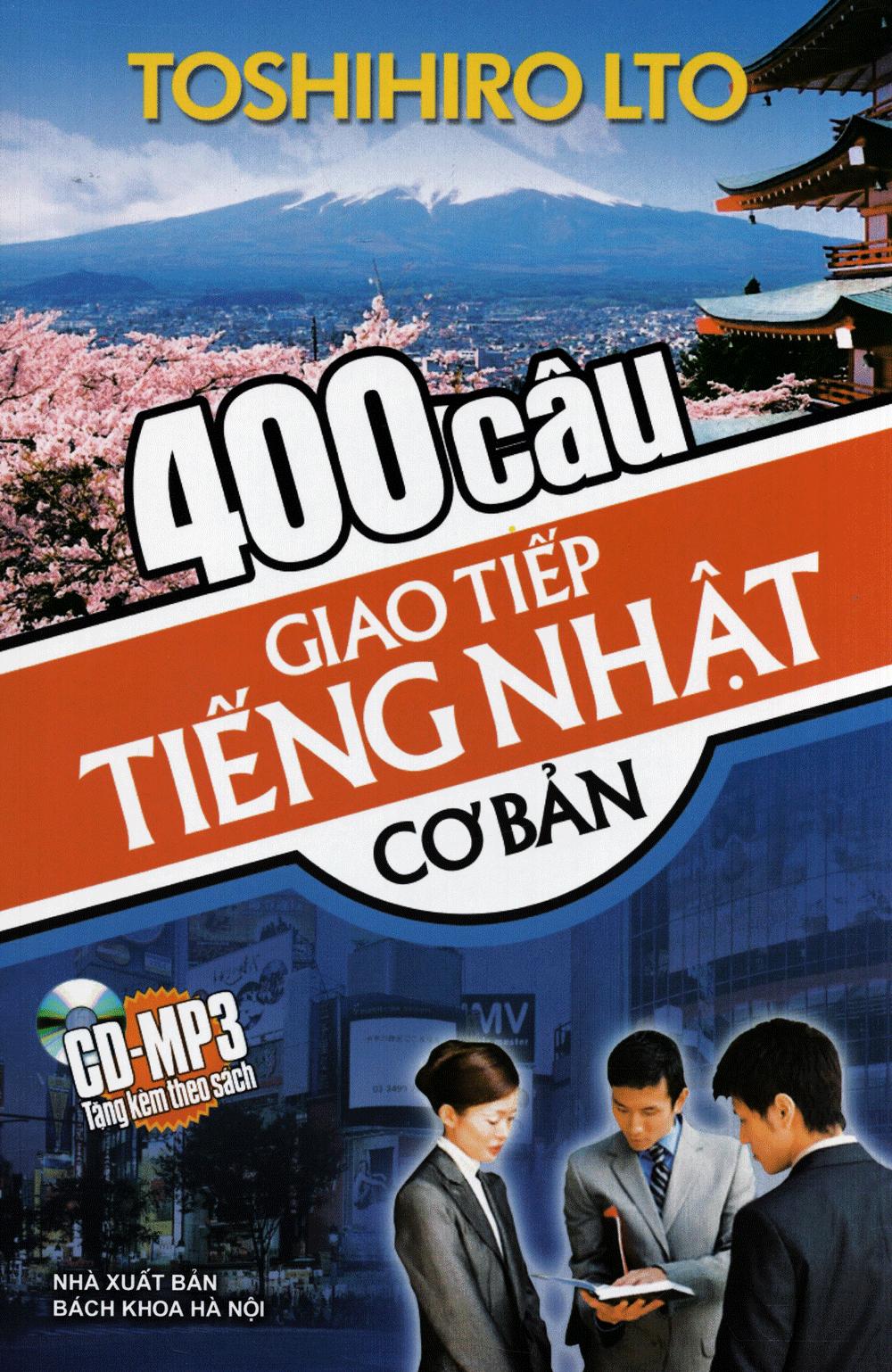Sách 400 Câu Giao Tiếp Tiếng Nhật Cơ Bản (Kèm CD)