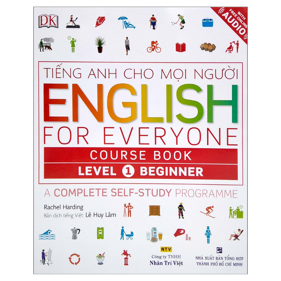 Tiếng Anh Cho Mọi Người - English For Everyone Course Book Level 1 Beginner (Kèm 01 CD)