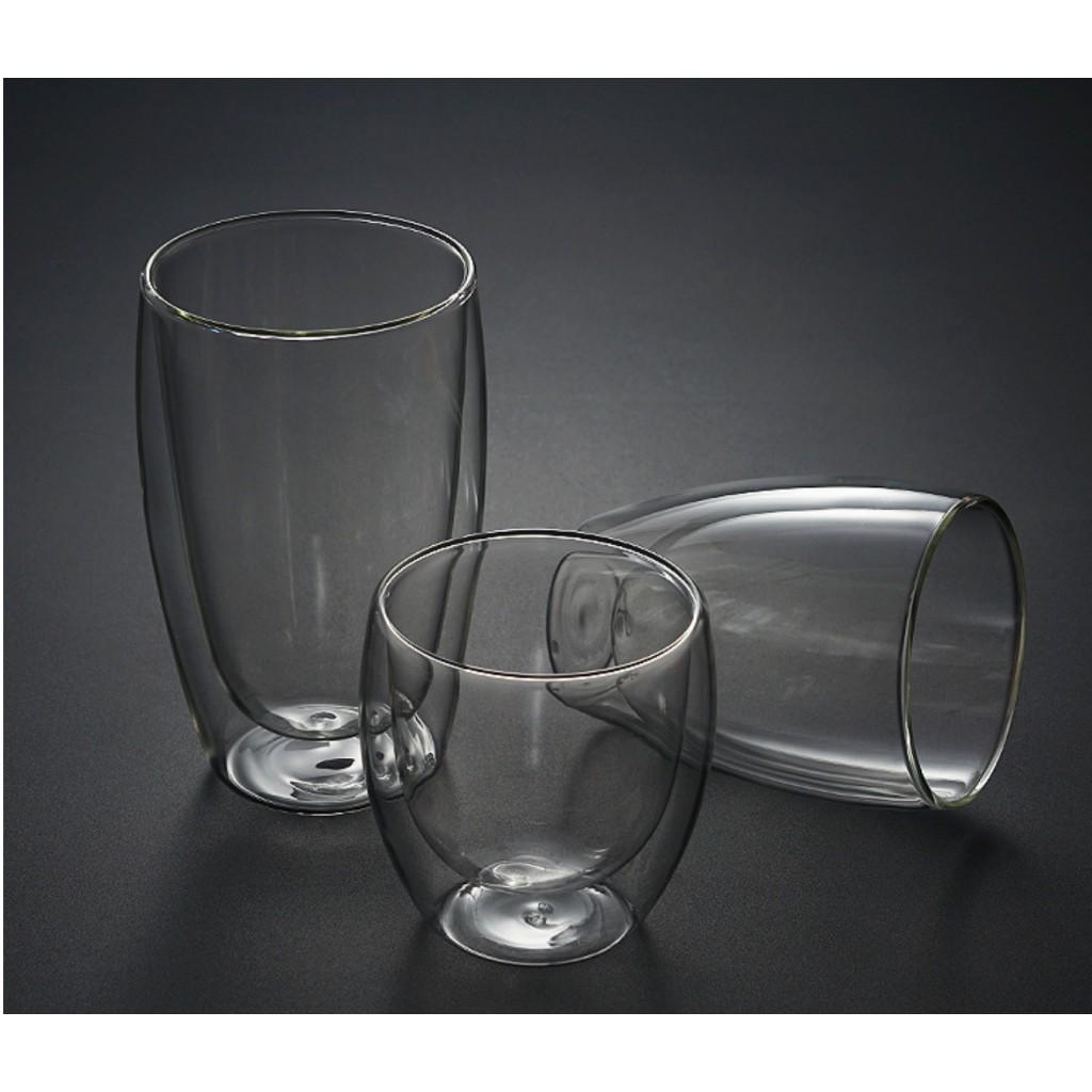 Bộ 4 Ly Giữ Lạnh Borosilicate Bowl 350ml 2 Lớp