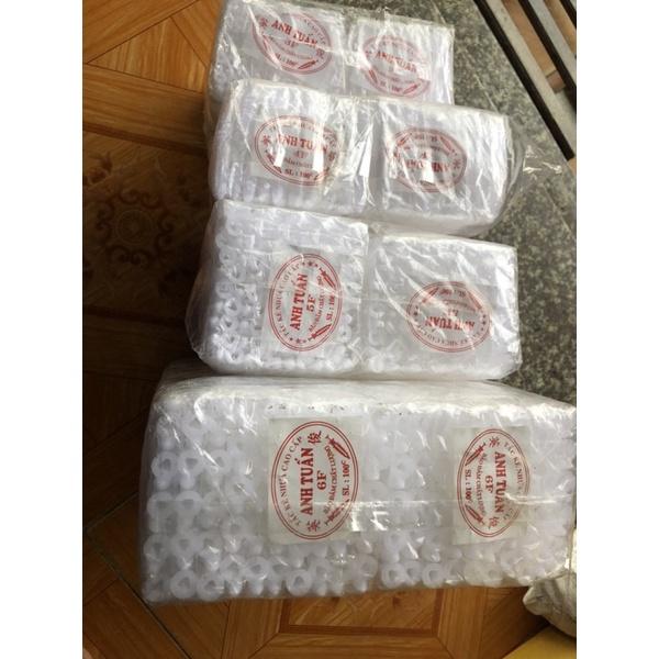100 Tắc kê nhựa đủ size 3,4,5,6