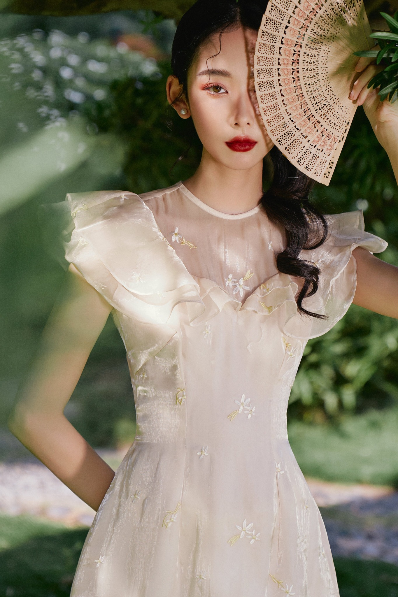 OLV - Áo dài AD Nguyệt Vân (Không kèm quần)