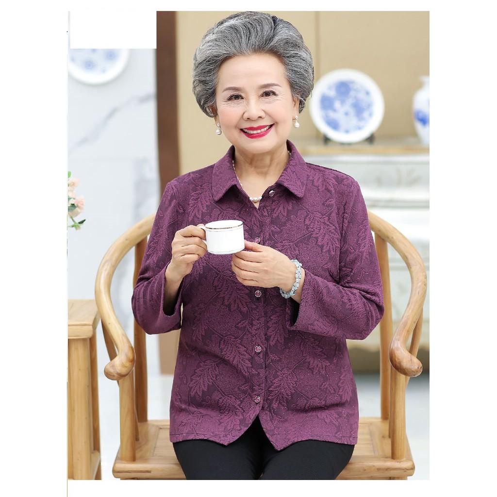Áo sơ mi cho người già co giãn 4 chiều dày dặn cực đẹp