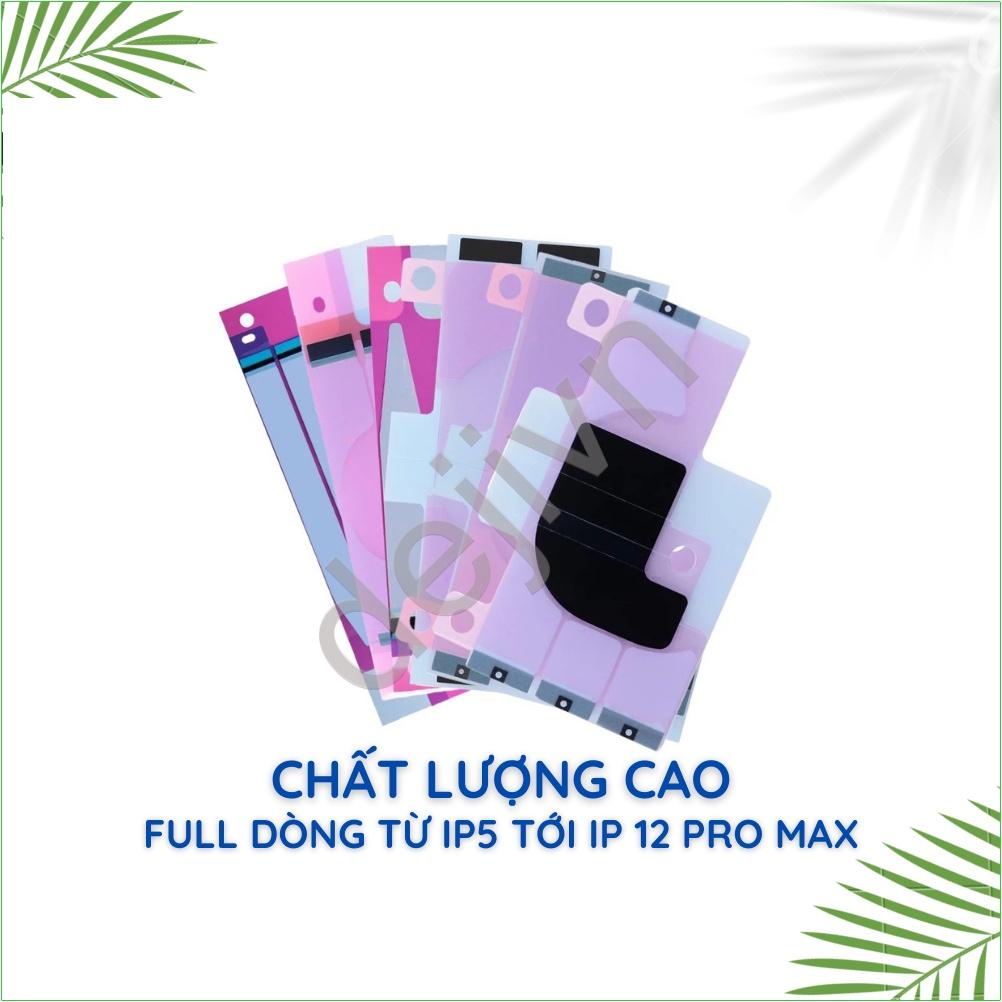 Seal keo dán pin iphone chất lượng cao full dòng từ 4 tới 13 Pro Max