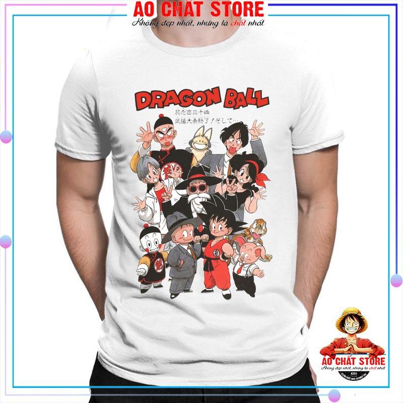 Áo thun 7 Viên Ngọc Rồng Dragon Ball Goku nguyên team GK11