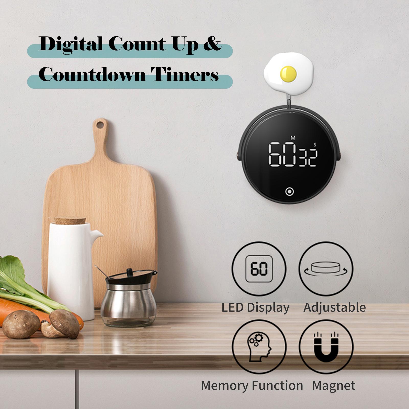 Bộ Hẹn Giờ Kỹ Thuật Số Đếm Ngược 99 Phút Nấu Nướng