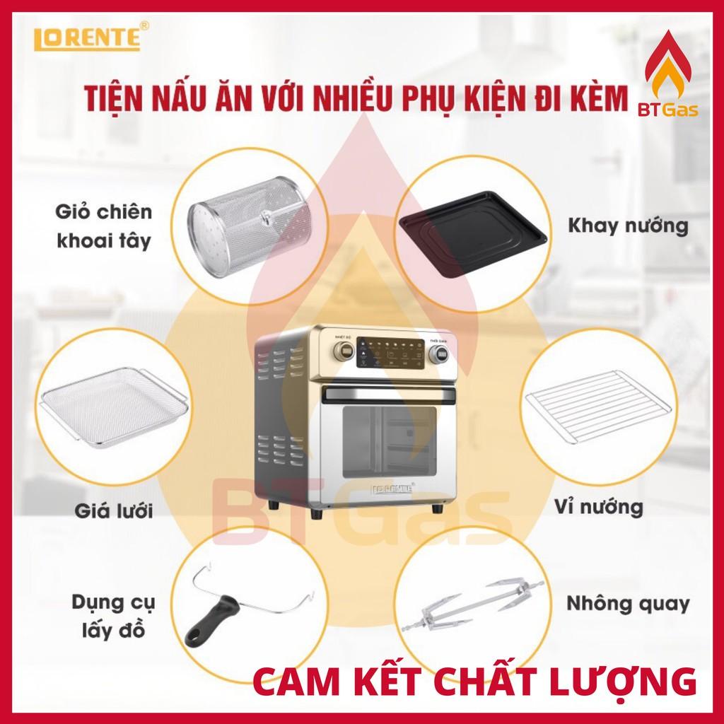 Nồi chiên không dầu điện tử dung tích lớn 16L Lorente LT-1600 - Hàng chính hãng