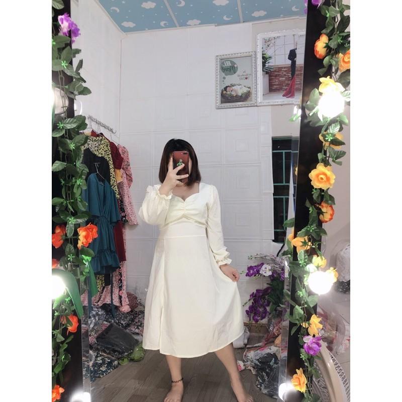Đầm xẻ tà Bigsize