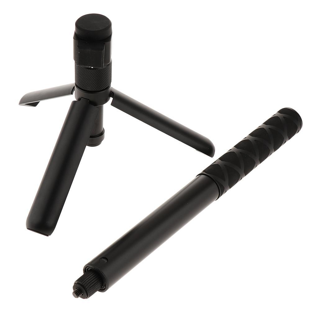 Time Selfie Stick + Handle Folding Tripod for