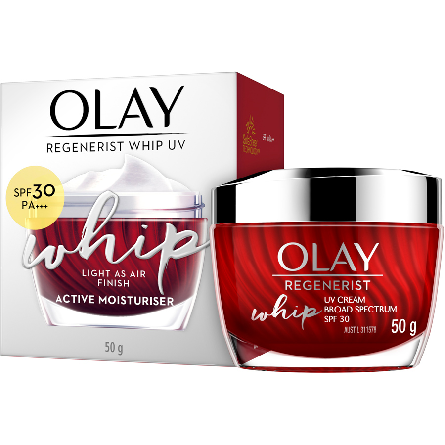 Kem Dưỡng Da Chống Nắng Ngừa Lão Hóa Olay Regenerist Whip UV 50g (Phiên bản mới)