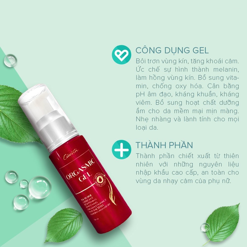 Gel se khít Làm hồng Trẻ hóa vùng kin Cenota Chính Hãng An toàn - Hiệu quả