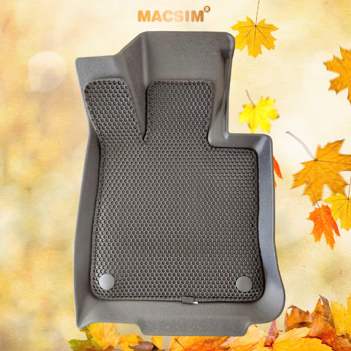 Thảm hai lớp (sd1) Macsim dành cho Mercedes GLC 2023+ bề mặt cao su siêu sạch