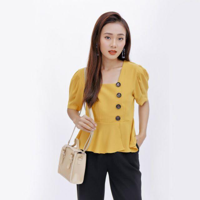 Áp Peplum Thời Trang Công Sở Size M: 45_53kg