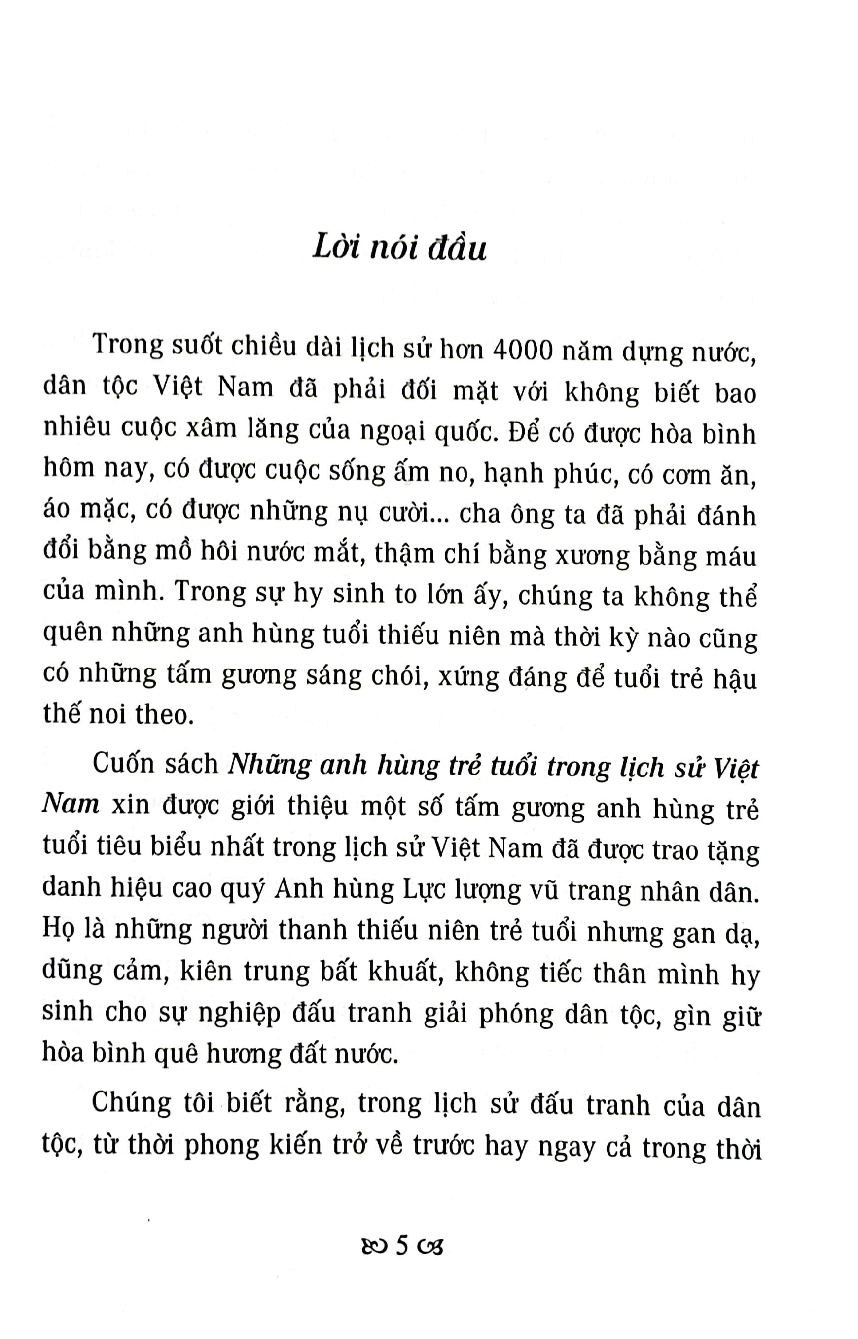 Những Anh Hùng Trẻ Tuổi Trong Lịch Sử Việt Nam