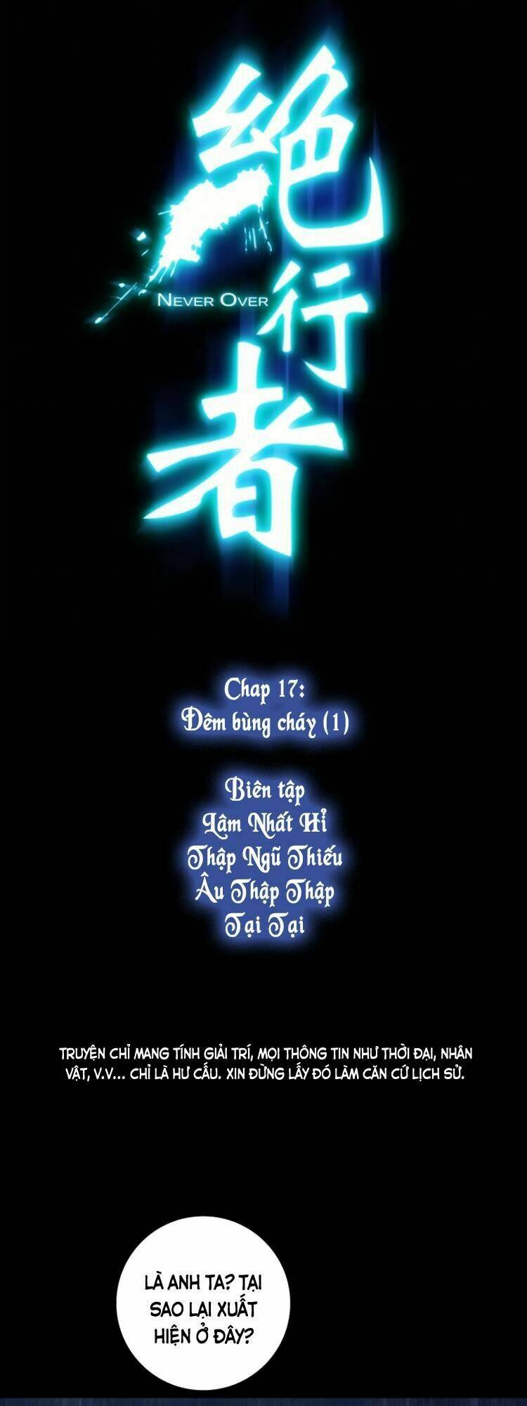 tuyệt hành giả (never over) chapter 17 2