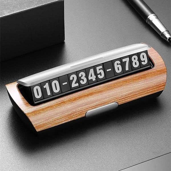 Bảng Số Điện Thoại Trên Ô Tô, Gắn Taplo Để Lại Số Điện Thoại Khi Đỗ Xe Ở Đường Vỉa Hè