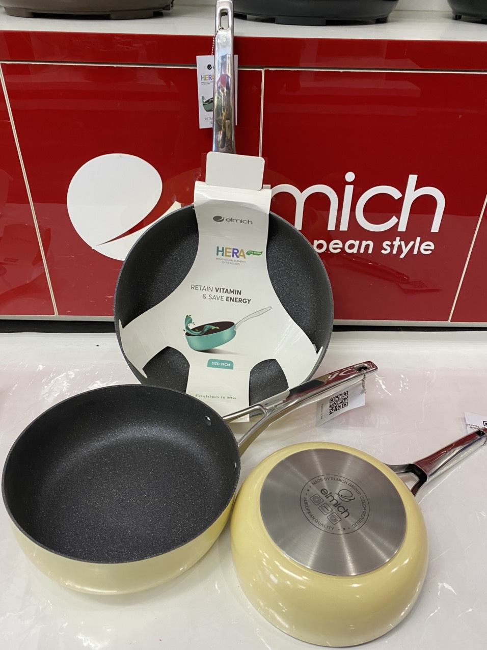 Chảo chống dính Full induction Elmich Hera EL8255 size 28cm