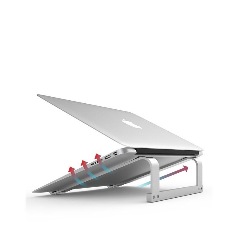 Giá đỡ laptop bằng hợp kim nhôm, cho máy 11 inch - 15,6 inch.