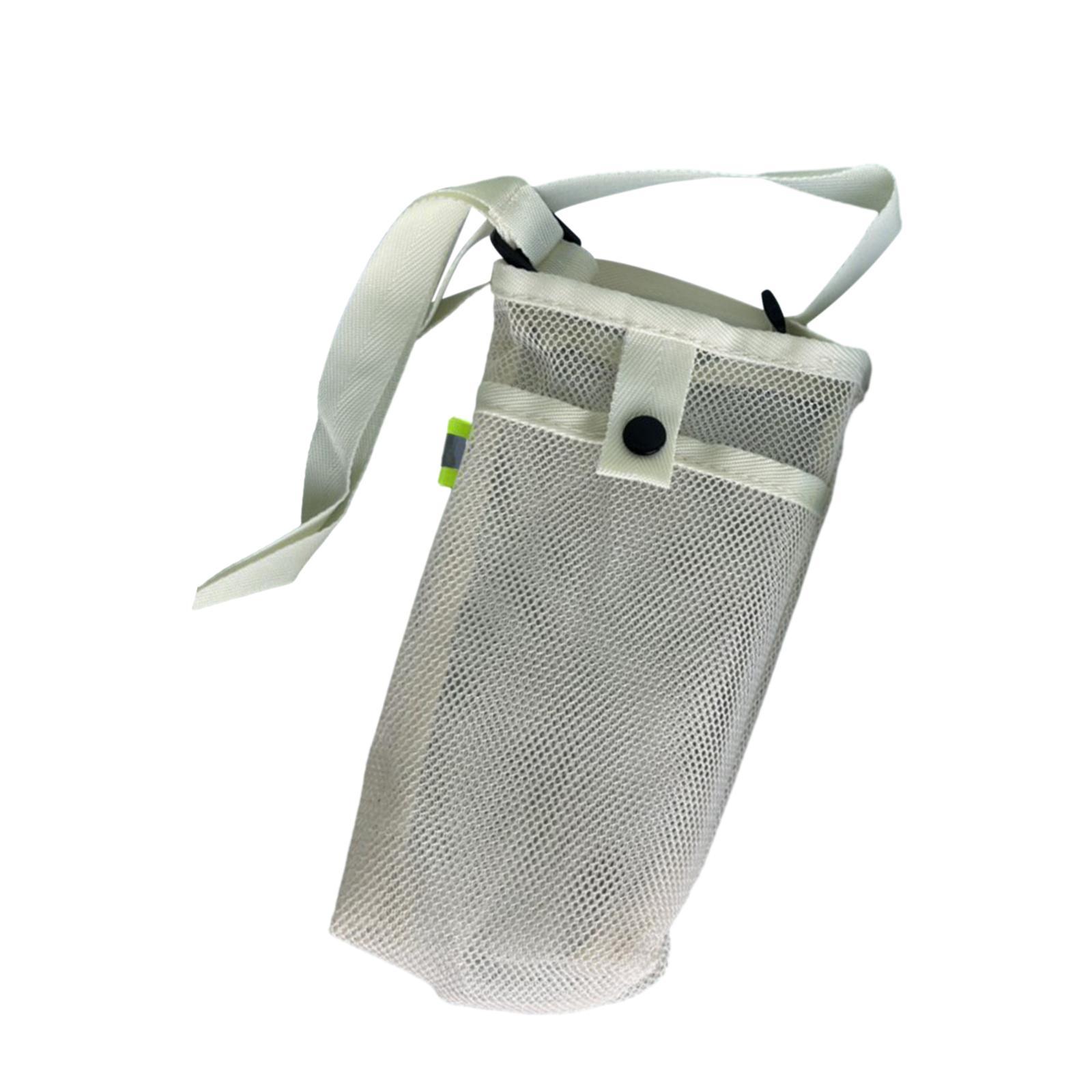Water Bottle Pouch Crossbody Storage Bag Foldable Water Bottle Carrier