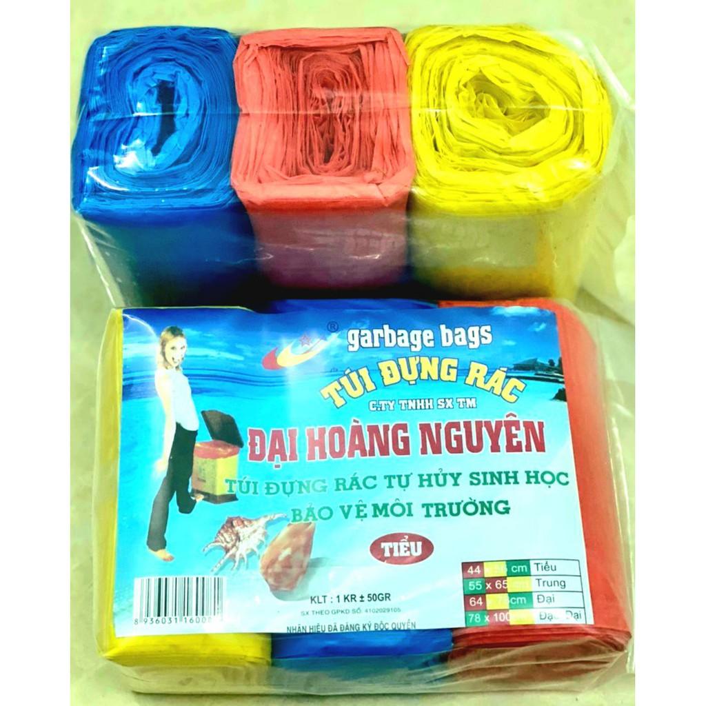 Túi đựng rác Đại Hoàng Nguyên - Bao rác đủ màu giá rẻ