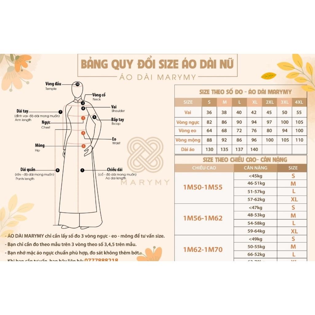 V09 bộ áo dài voan in thêu kết hợp màu xanh