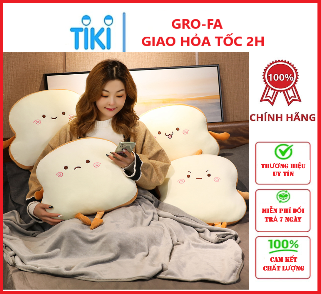 Bộ Chăn Gối Hình Con Gà 3in1 45x40cm Gro-Fa - Chính Hãng