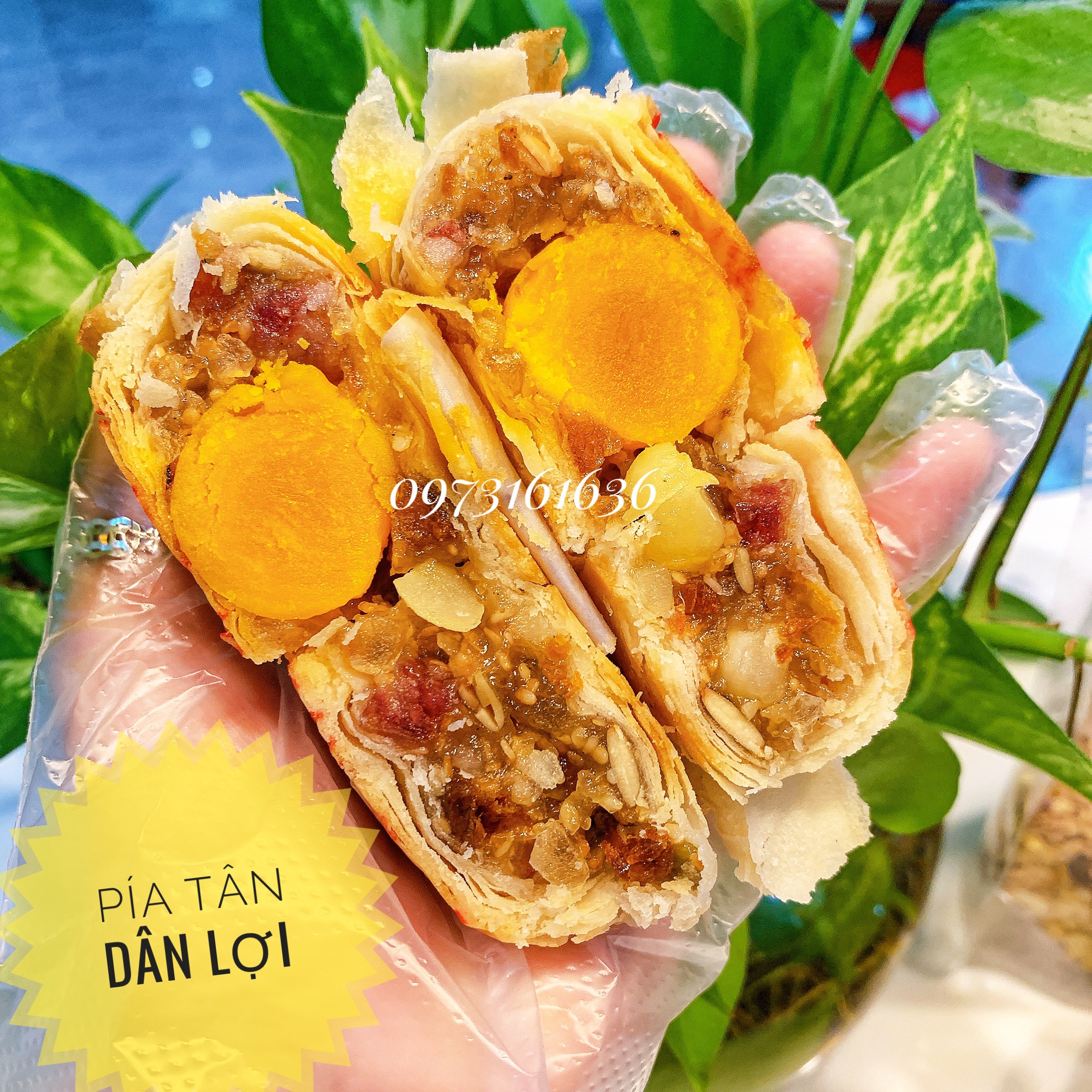 Bánh Bao Chỉ Thập Cẩm Tân Dân Lợi - 200g/1 trứng muối - Bao ngon - Bao date mới