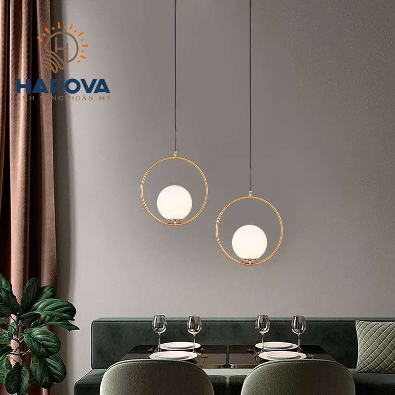Đèn thả trang trí phòng khách phòng ngủ Decor HAPOVA DUMIS 5009