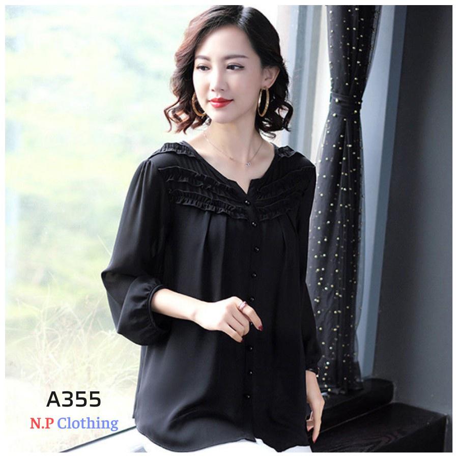 Áo Sơ Mi Trung Niên Nhã Nhặn, Đơn Giản Cho Mẹ Và Bà, Có Big Size+ kèm hình thật