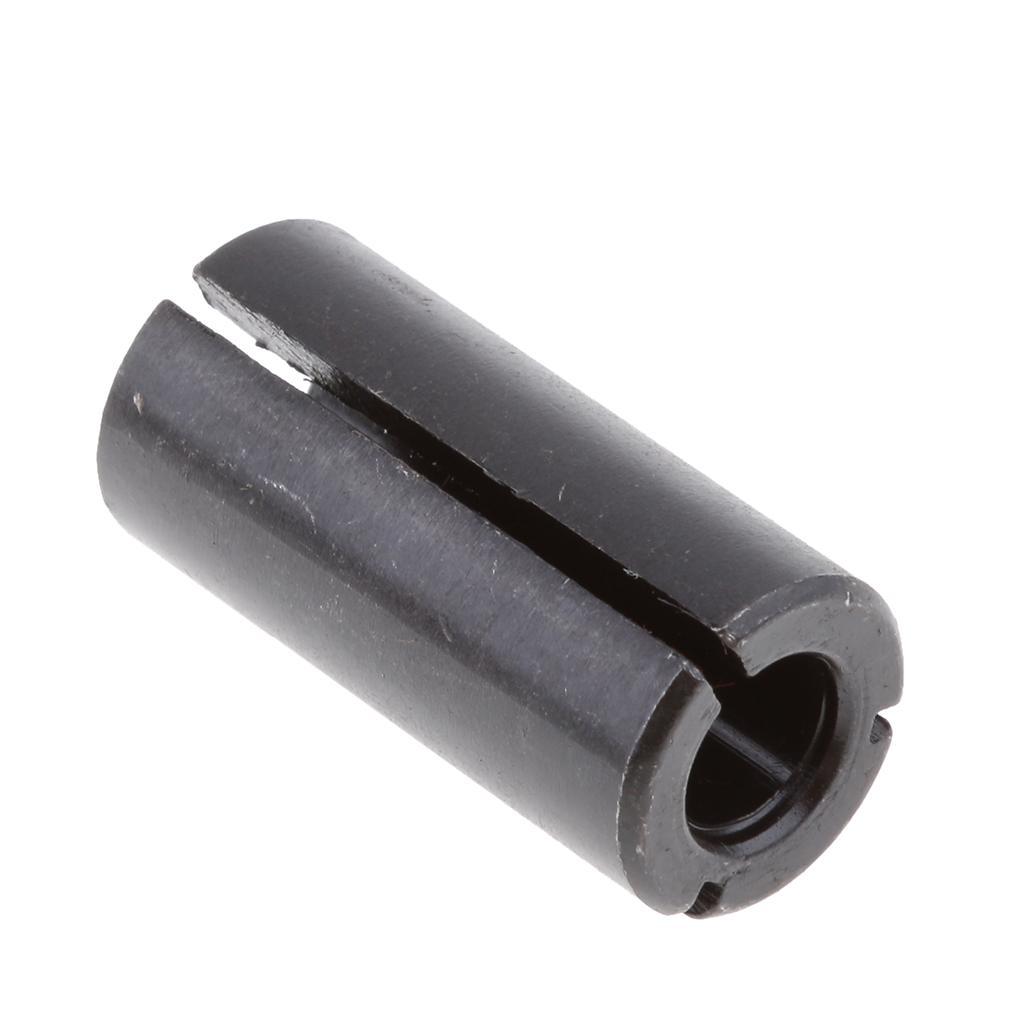 Carbide Collet Chuck 8mm + 6.35mm to 12.7mm Driver Adapter for Wood Router Bit