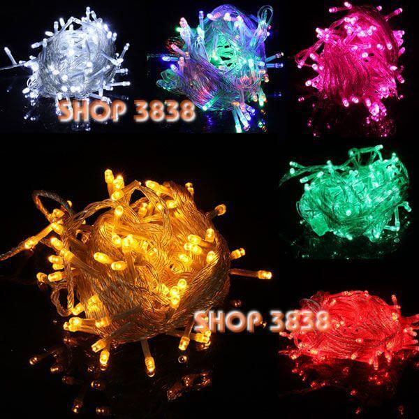 Cắm Điện-Dây Đèn Led 10M-100B Nhiều Màu Dây Chịu Lực Chống Nước