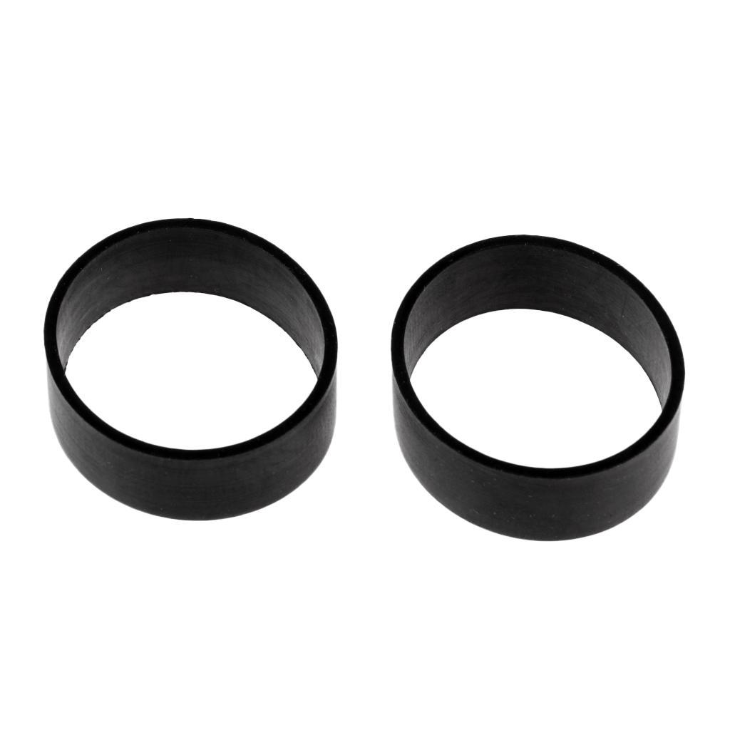 Pack 2 Universal  Scuba Diving BCD Backplate Snorkel Keeper Retainer Stretch Rubber Loop Band Accessories