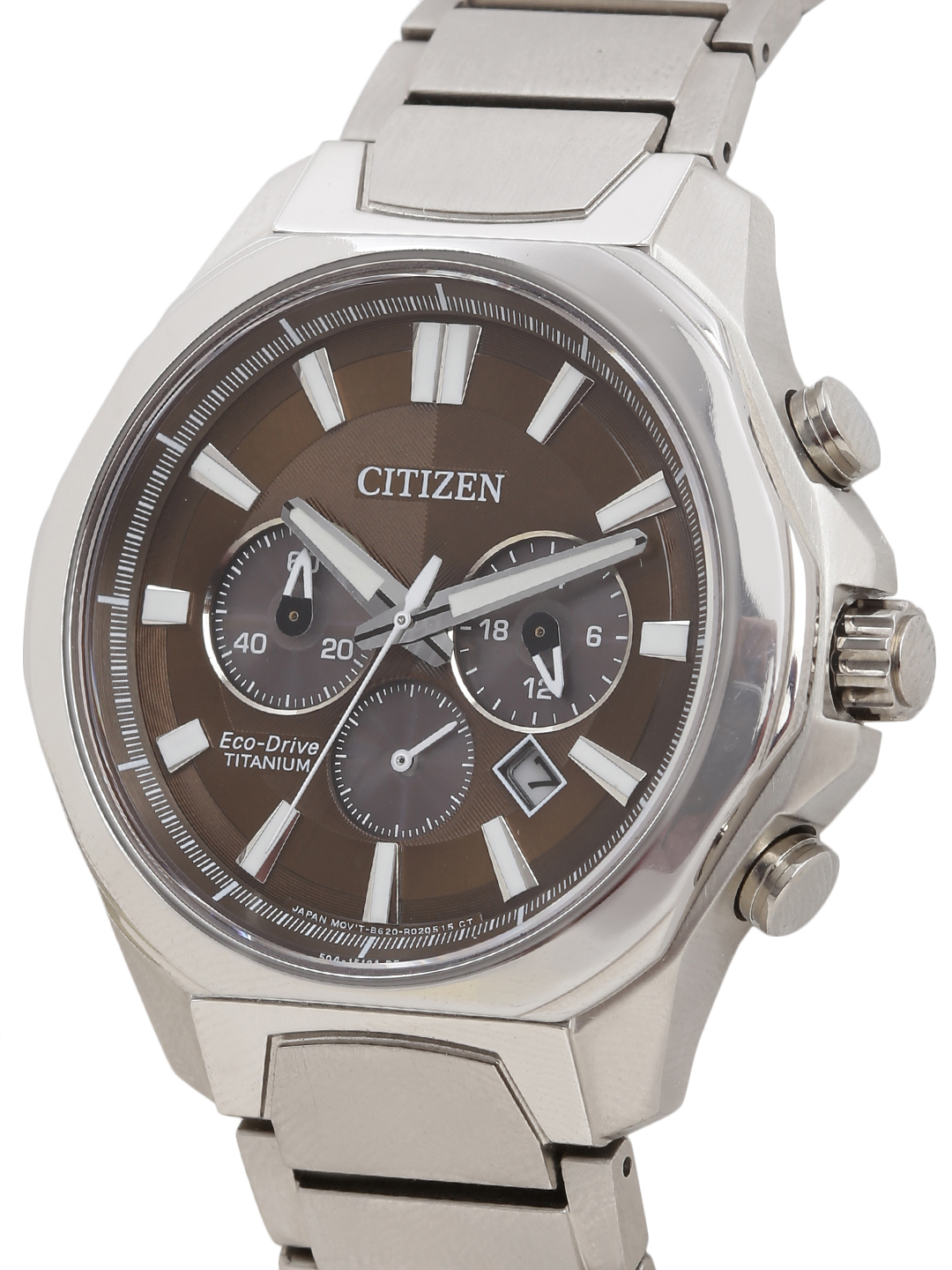 Đồng Hồ Citizen CA4320-51W Nam Dây Titanium Eco-Drive 44mm