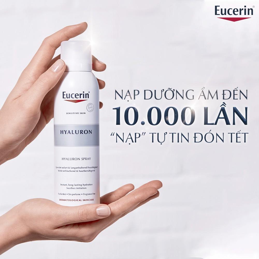 Eucerin Xịt dưỡng ẩm cho da nhạy cảm Hyaluron Mist Spray 150ml