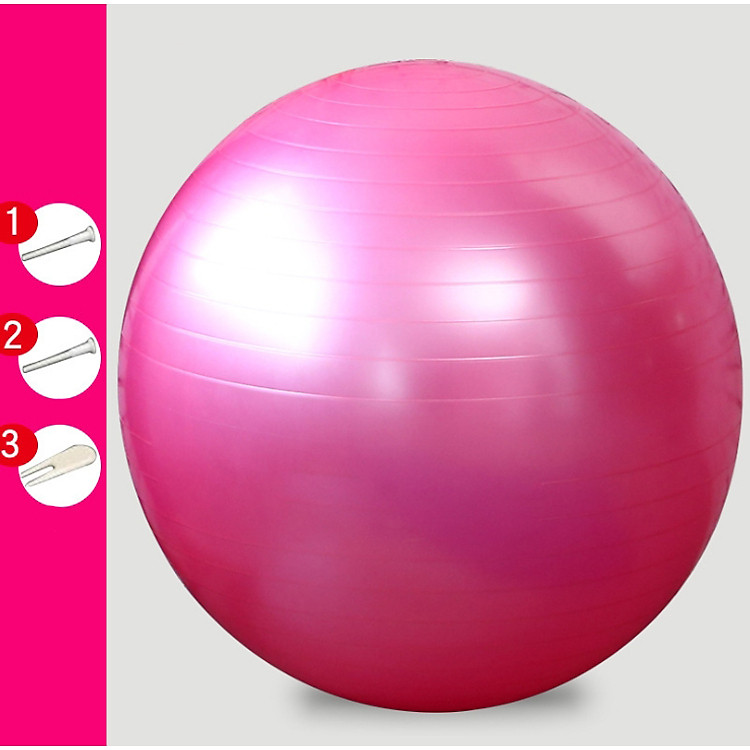 Bóng Tập Yoga Fitness Ball Size 75Cm Chịu Lực 150KG