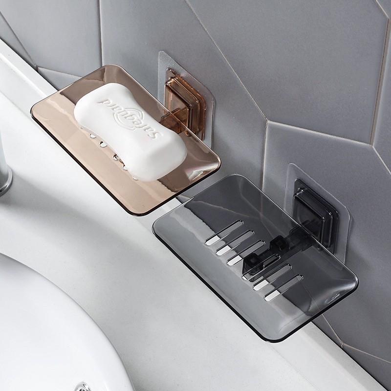 Khay Để Xà Bông Cao Cấp Nhiều Màu Lựa Chọn, Kệ Để Xà Phòng Dán Tường Nhà Tắm Với Miếng 3M Siêu Chắc, Sạch Sẽ, Sang Trọng, Kingler 4037
