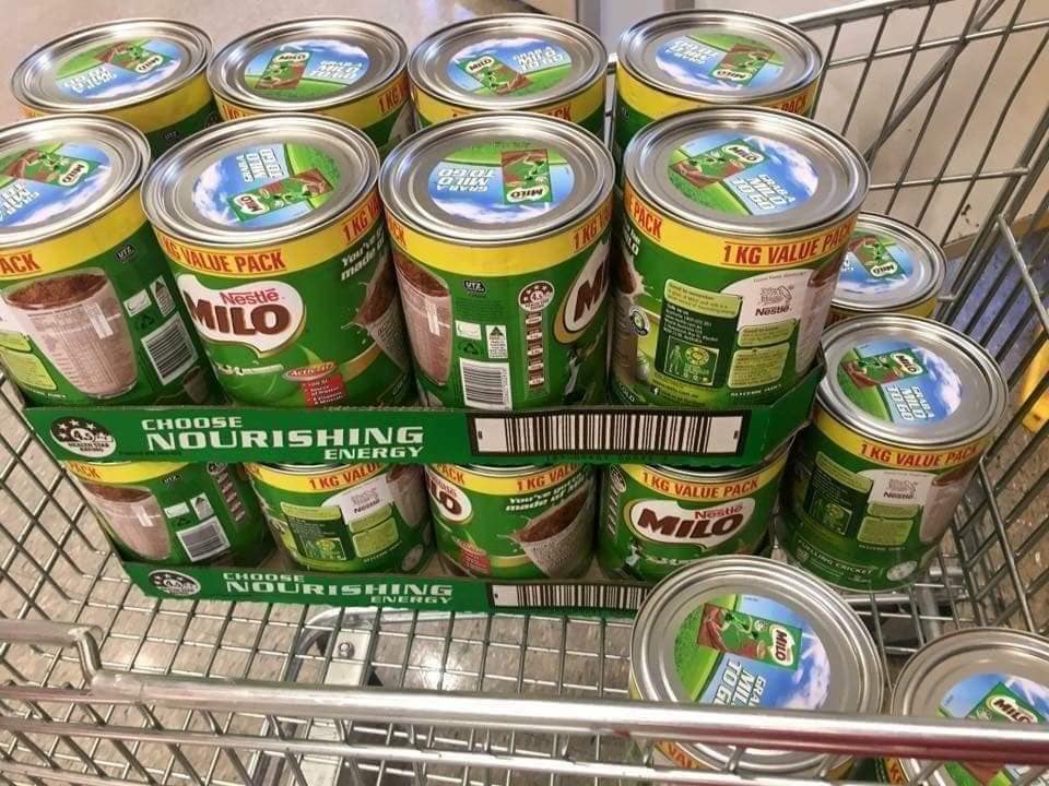 Sữa Nestle Milo Úc 1kg