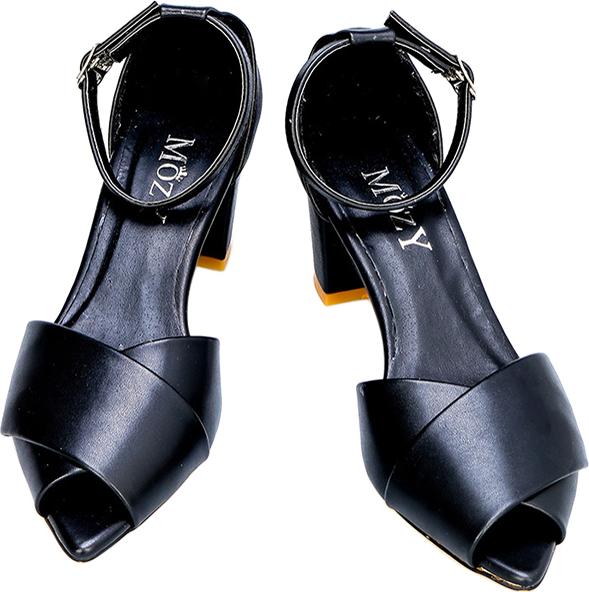 Giày Sandal Mozy Quai Chéo Mũi Nhọn MZSD025.1